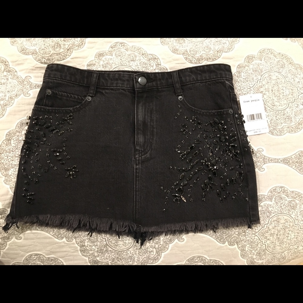 Free people Shine bright shine far mini skirt